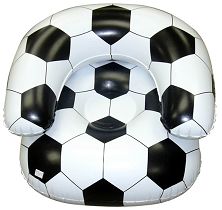 Inflatable football shape chair